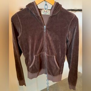 Juicy Couture Velour Zip up Hoody